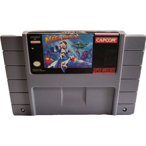 Mega Man X SNES (Super Nintendo Entertainment System) Cartridge Only Tested - Picture 1 of 9